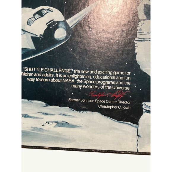 Shuttle Challenge 1980's NASA Space Exploration Vintage Board Game Ages 8+ - Picture 2 of 14